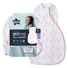 Baby Blankets Swaddles and Sleeping Essentials set featuring a grobag easy swaddle for infants.