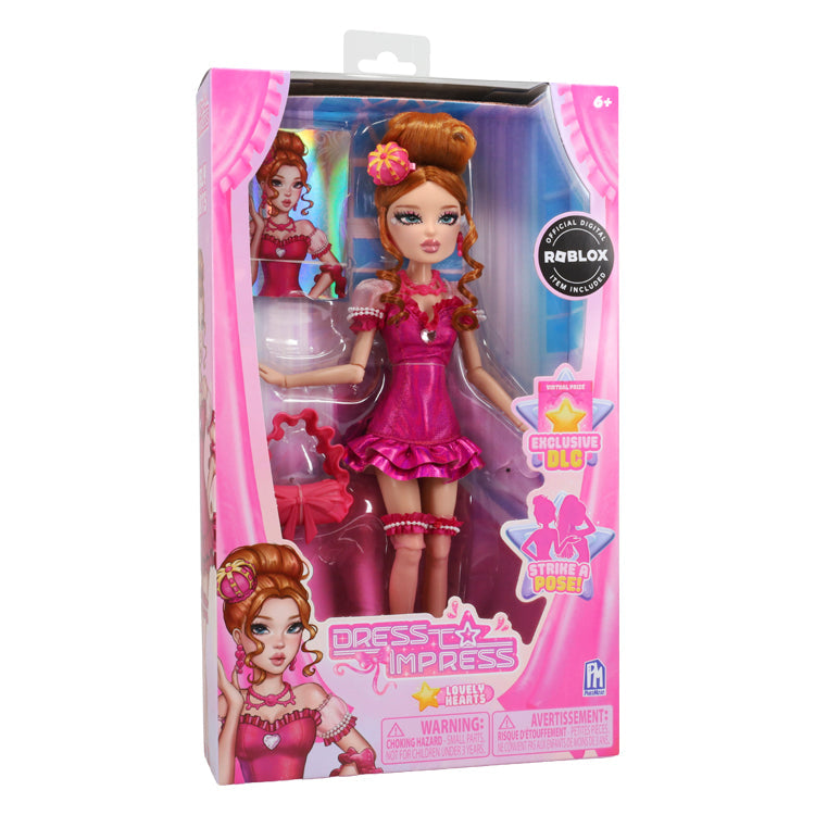 Dress To Impress Series 2 Fashion Doll - Lovely Hearts
