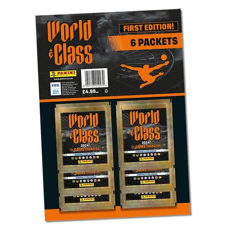 Panini FIFA 2024 World Class Sticker Collection Product: Multipack Sticker Collection Earthlets