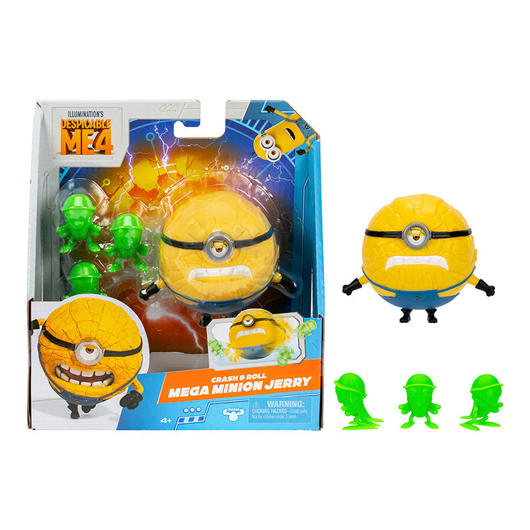 Despicable Me 4 Mega Minion 4 i actionfigur - Jerry