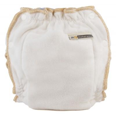 Toddle-Ease Nappy for larger babies and toddlers, made from natural fabrics, most absorbent with gentle elastics by Mother-ease.