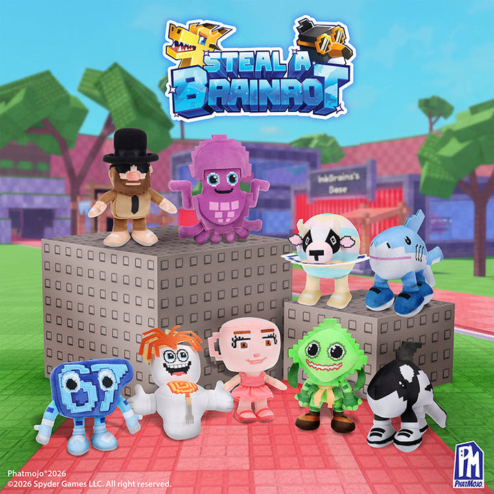 Steal A Brainrot 4" Collectible Plush Assortment