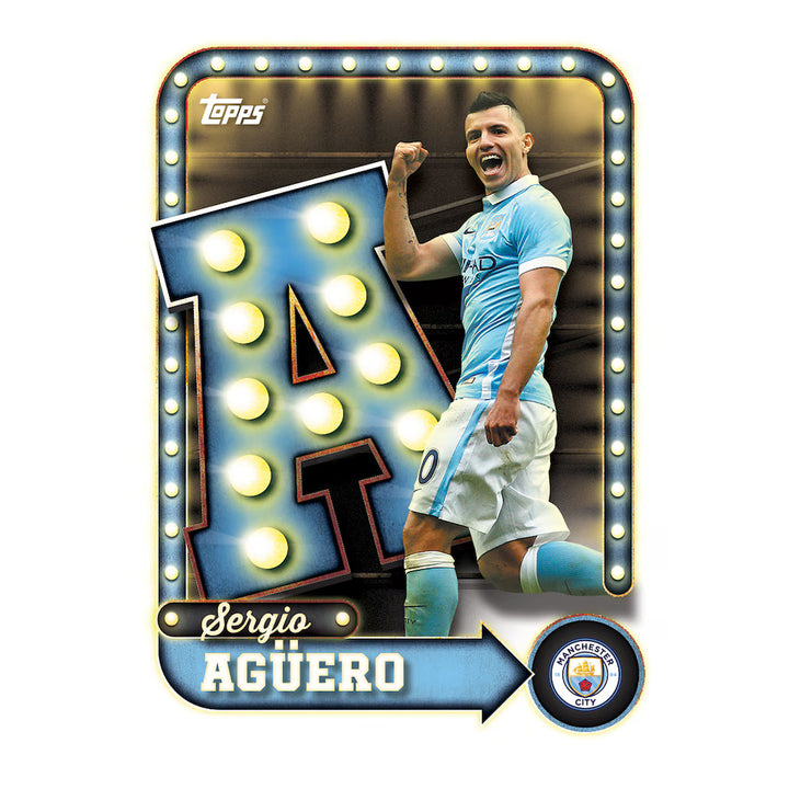 Manchester City Collectors Tin featuring a player