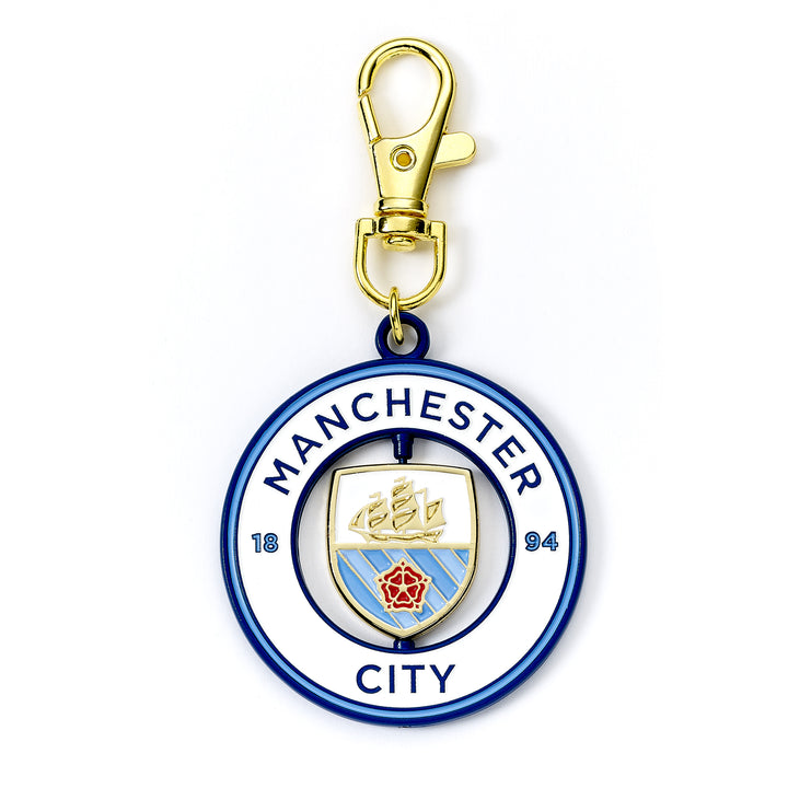 Manchester City Football Club Spinning Logo Backpack Hanger