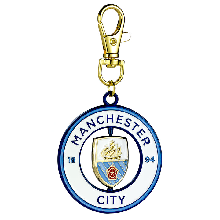 Manchester City Football Club Spinning Logo Backpack Hanger