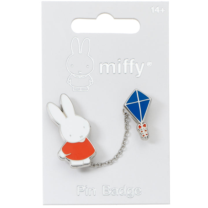 Miffy Flying Kite Pin badge