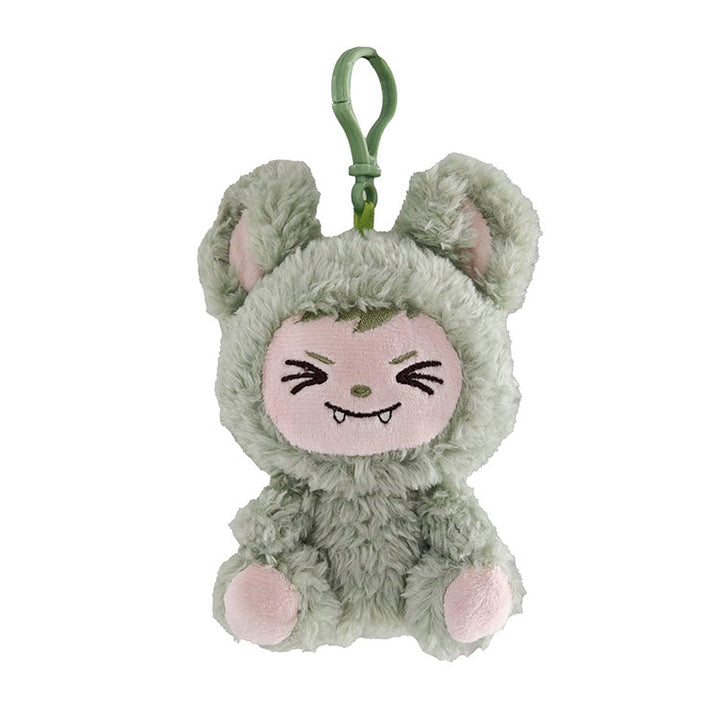 Zuzu &amp; Friendz Series 3 Soft Sherpa 4" Collectable Plush Keychain Blind Box Assortment - cute plush character.