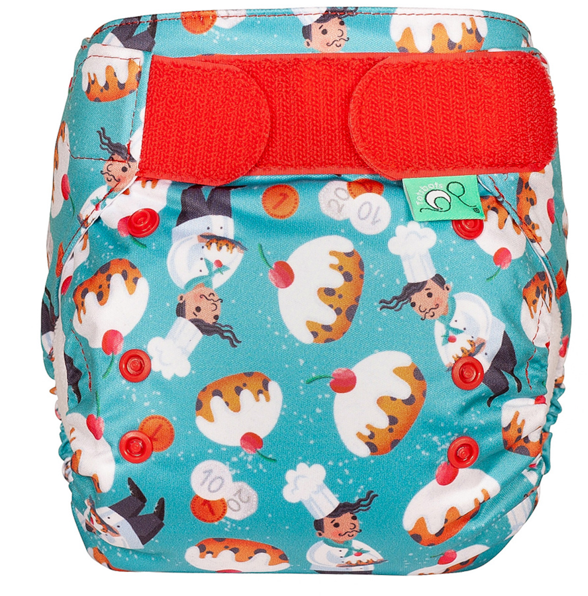 Tots BotsEasyFit Star Nappy All-in-oneColour: Five Currant Bunsreusable nappiesEarthlets