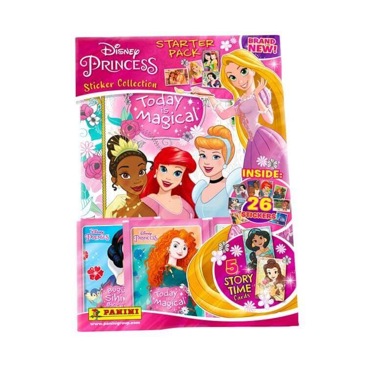 PaniniDisney Princess Today Is Magic Sticker CollectionProduct: Starter Pack (26 Stickers)Sticker CollectionEarthlets