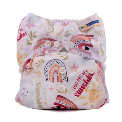 Mother-easeWizard Uno Stay Dry Nappy - One sizeColour: CranberrySize: OSreusable nappies all in one nappiesEarthlets