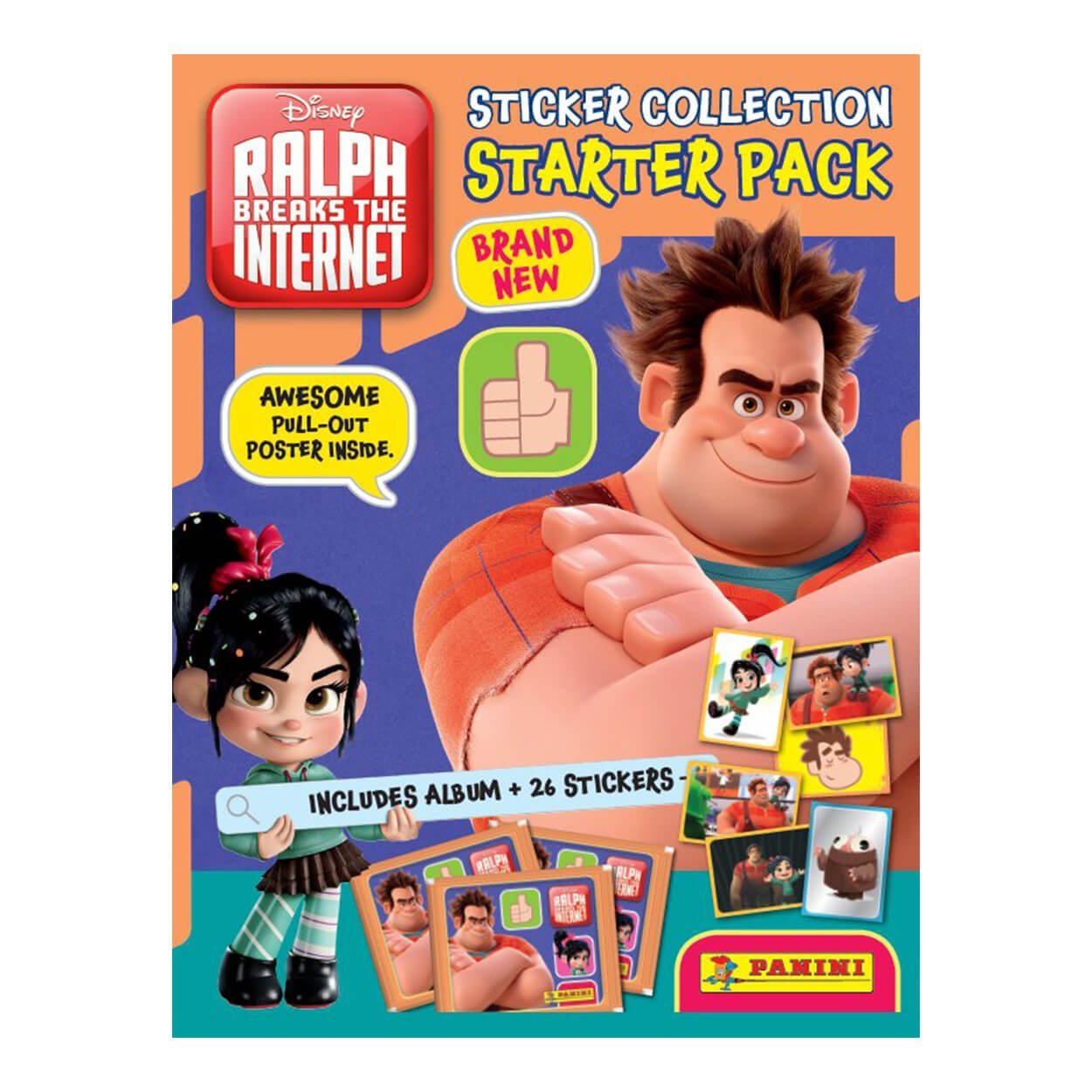 Panini| Ralph Breaks The Internet Sticker Collection | Earthlets.com |  | Sticker Collection