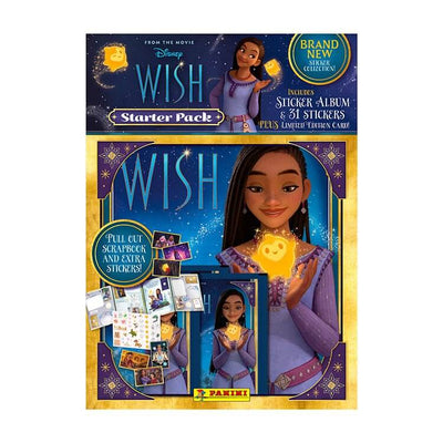 Panini Disney Wish Sticker Collection Product: Starter Pack Sticker Collection Earthlets