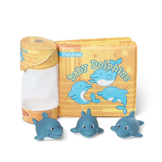 Baby Dolphins Bath Book | Earthlets.com