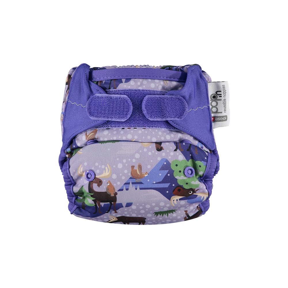 Close ParentPop-in Bamboo Nappy Pattern - TabsColour: Moosereusable nappiesEarthlets