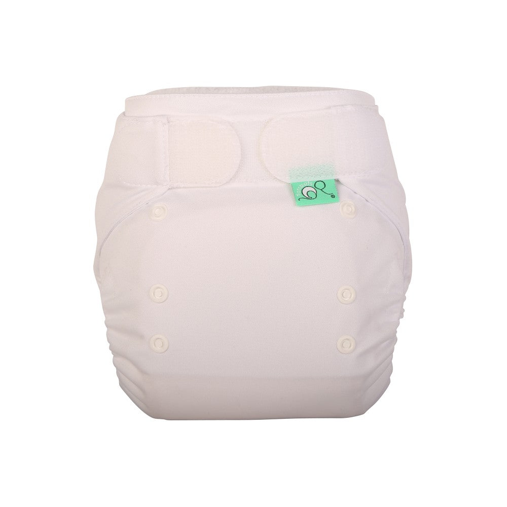 Tots BotsEasyFit Star Nappy All-in-oneColour: Whitereusable nappiesEarthlets