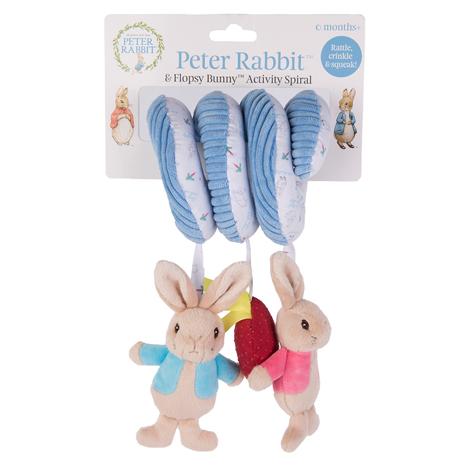 Rainbow DesignsPeter Rabbit and Flopsy Rabbit Activity Spiralplay soft toys & rattlesEarthlets