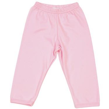 Baby Leggings Organic Light Pink - 6-12 Months | Earthlets.com