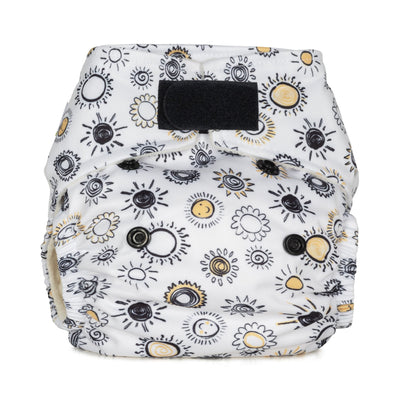 Baba + BooNewborn Reusable Nappy - PrintsColour: Sunshinereusable nappies all in one nappiesEarthlets