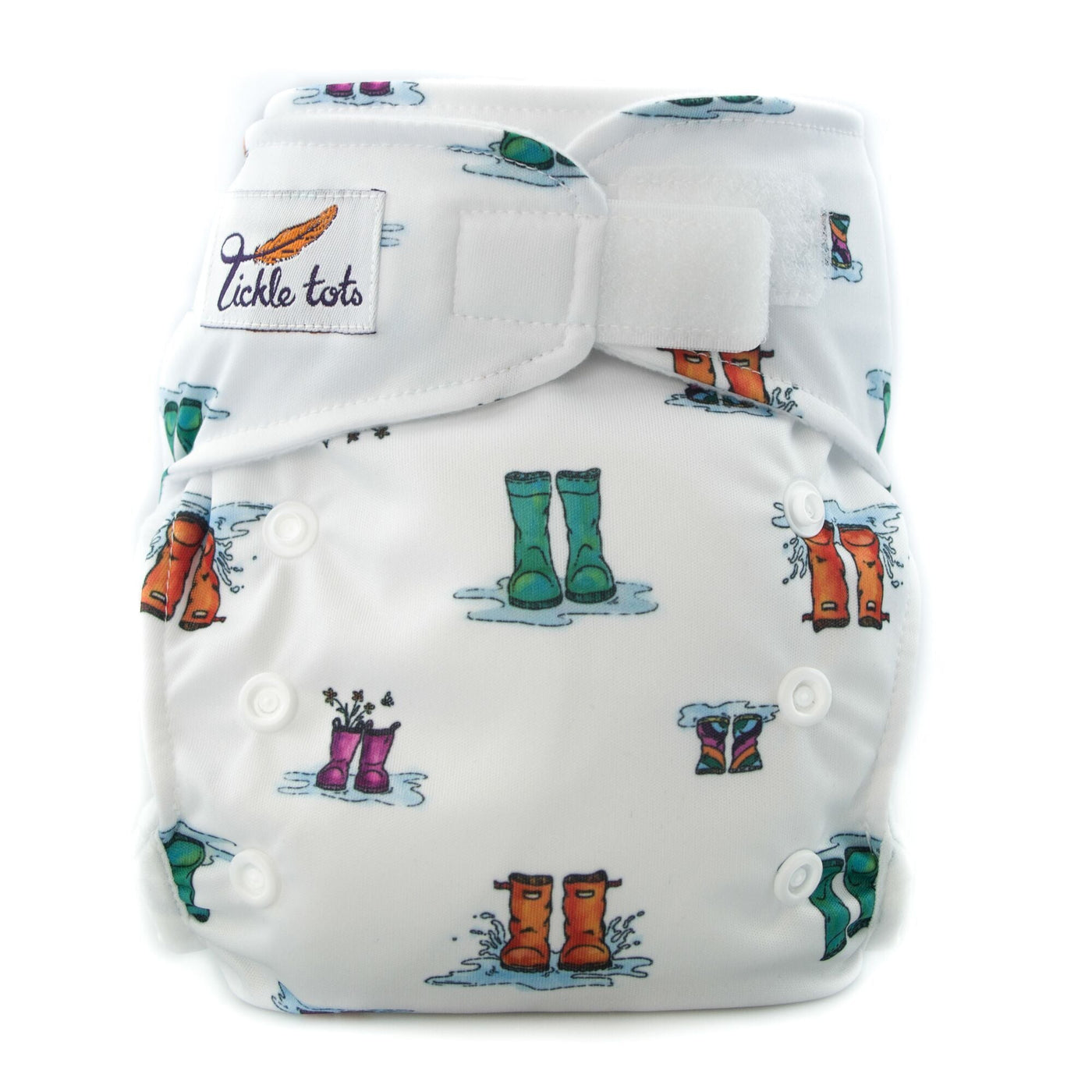 Tickle TotsAll-In-One NappyColour: Blast Offreusable nappies all in one nappiesEarthlets