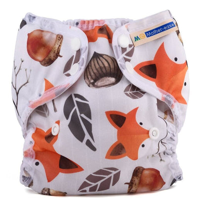 Mother-ease Wizard Duo Cover Colour: Foxy Size: XS reusable nappies Earthlets